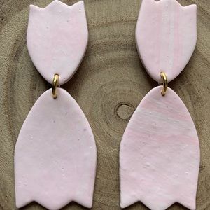 Polymer clay earrings